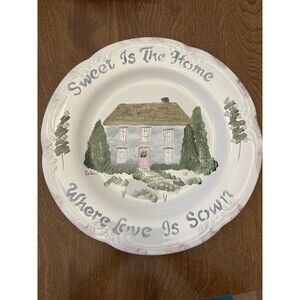 Pfaltzgraff Dinner Plate Home Vintage 1990’s Cottage Core Rare 10” Signed